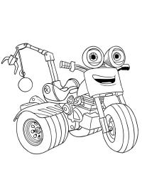 ricky zoom coloring pages ricky zoom ausmalbilder built for speed