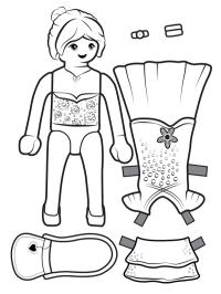 Summer clothing Coloring Page | 1001coloring.com
