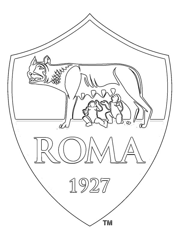 As Roma Logo Black And White - The Banca Di Roma Logo History And